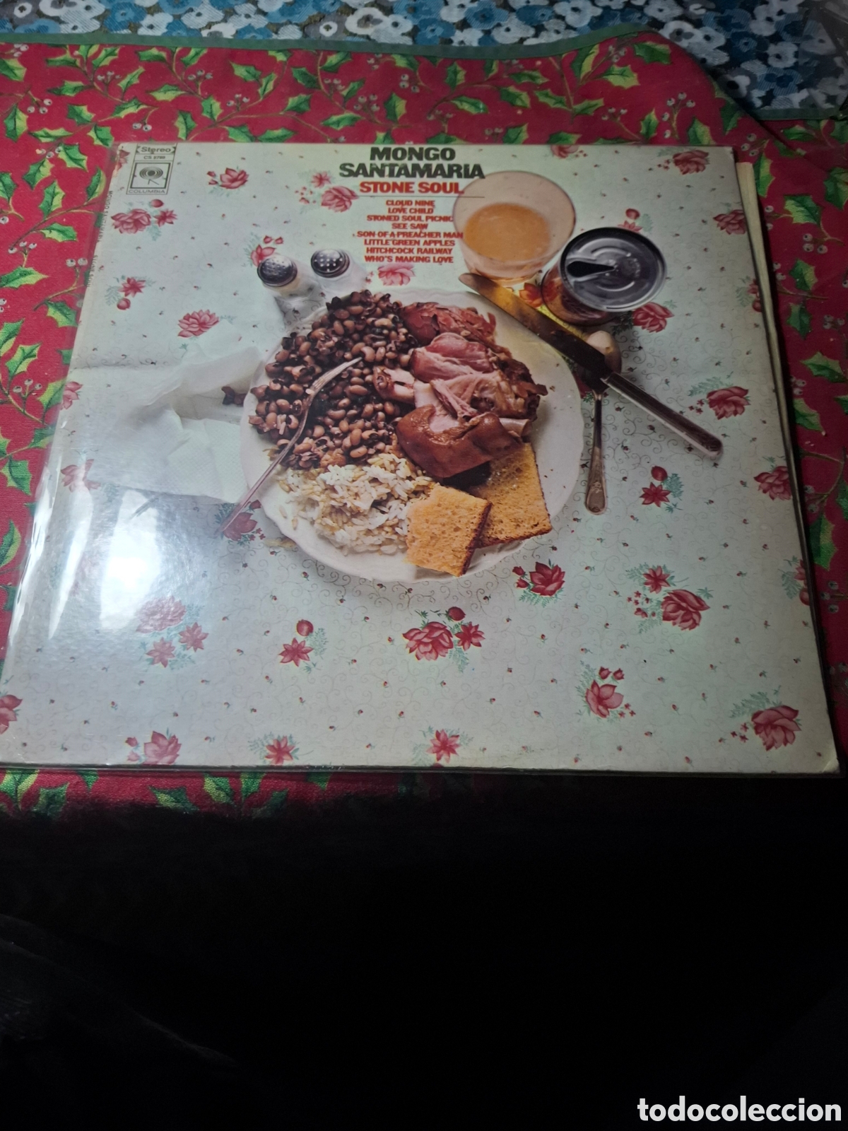 Discos de vinilo: Mongo Santamaria Stone Soul ed USA CBS
