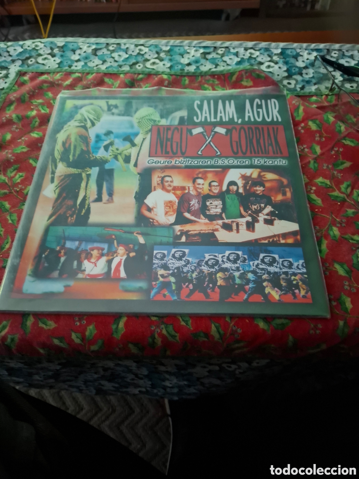 Discos de vinilo: Negu Gorriak Salam Agur reed