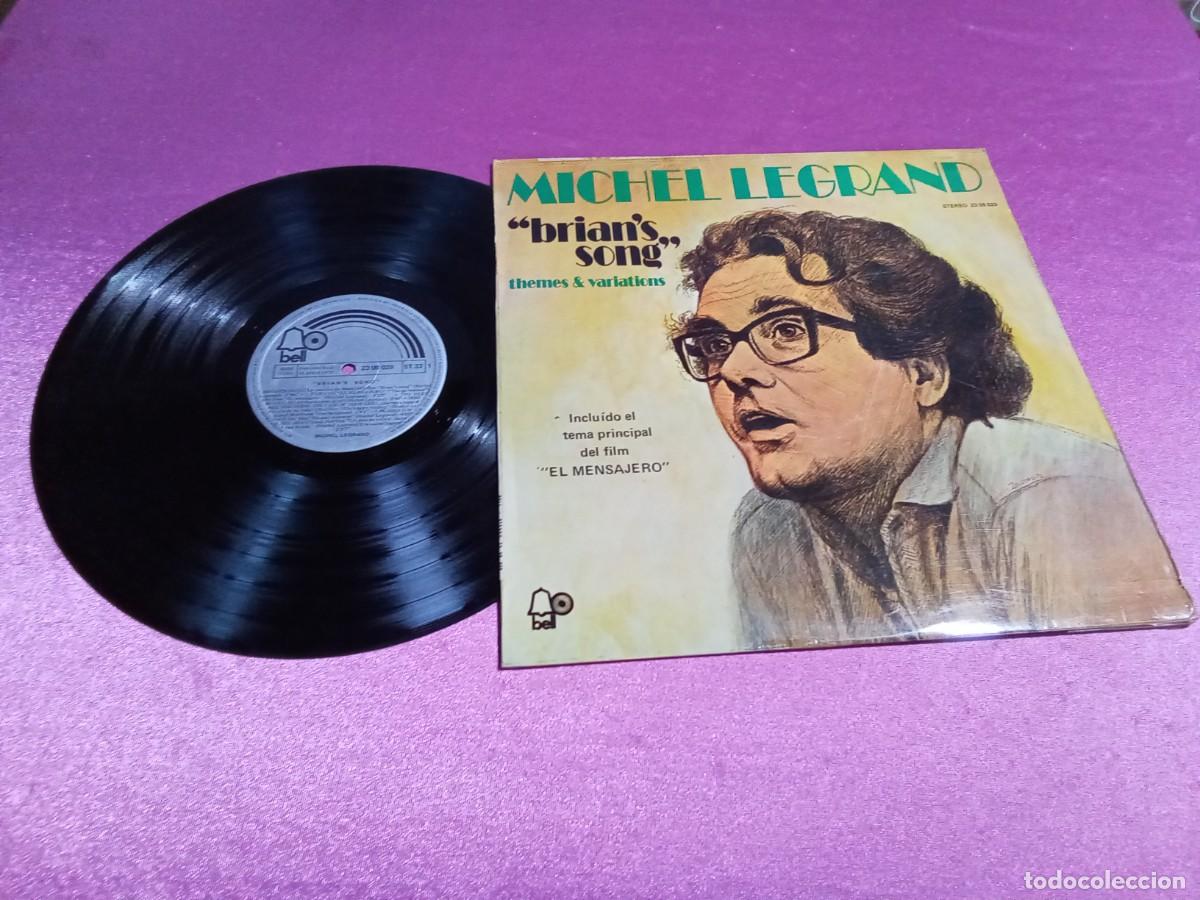 Discos de vinilo: MICHEL LEGRAND BRIANS SONG EL MENSAJERO 1972 LP L32 4 2