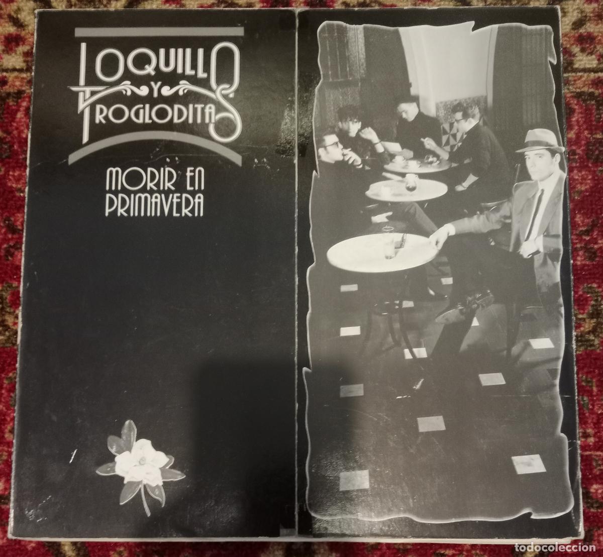 Discos de vinilo: Loquillo Y Trogloditas &ndash; Morir En Primavera Lp Espa&ntilde;a 1988