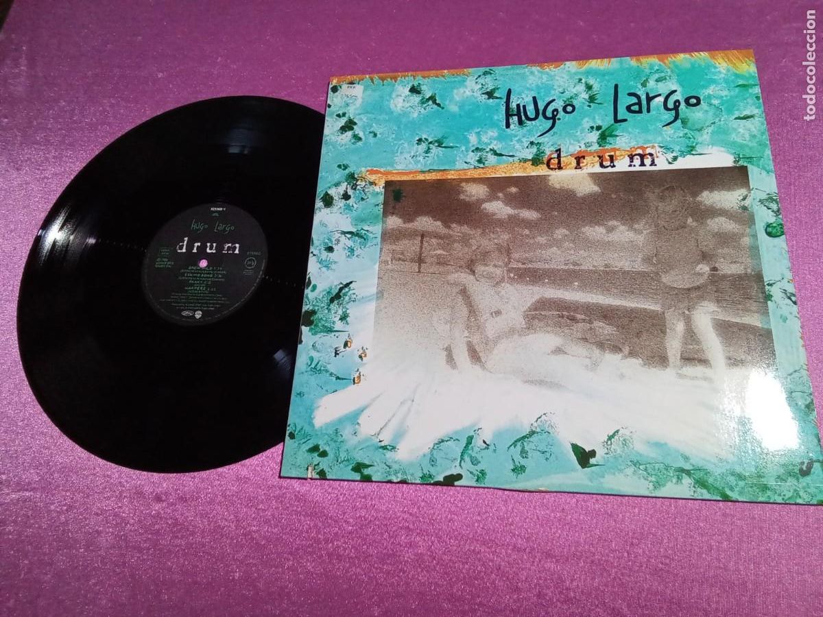 Discos de vinilo: HUGO LARGO DRUM 1986 LP L32 4 2