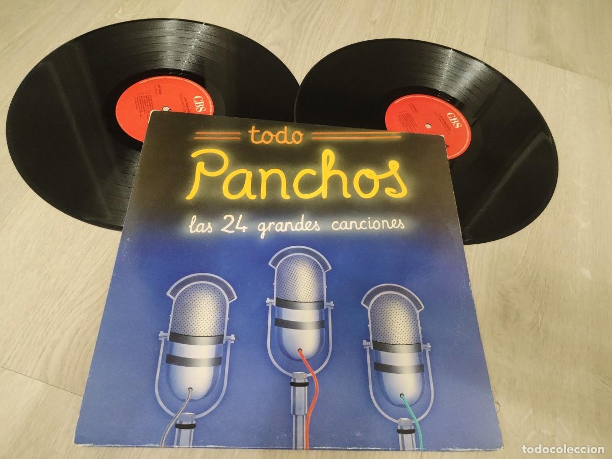 Discos de vinilo: LOS PANCHOS - TODO PANCHOS - LAS 24 GRANDES CANCIONES ..2 LP&acute;S - PORTADA ABIERTA - 1990 - CBS