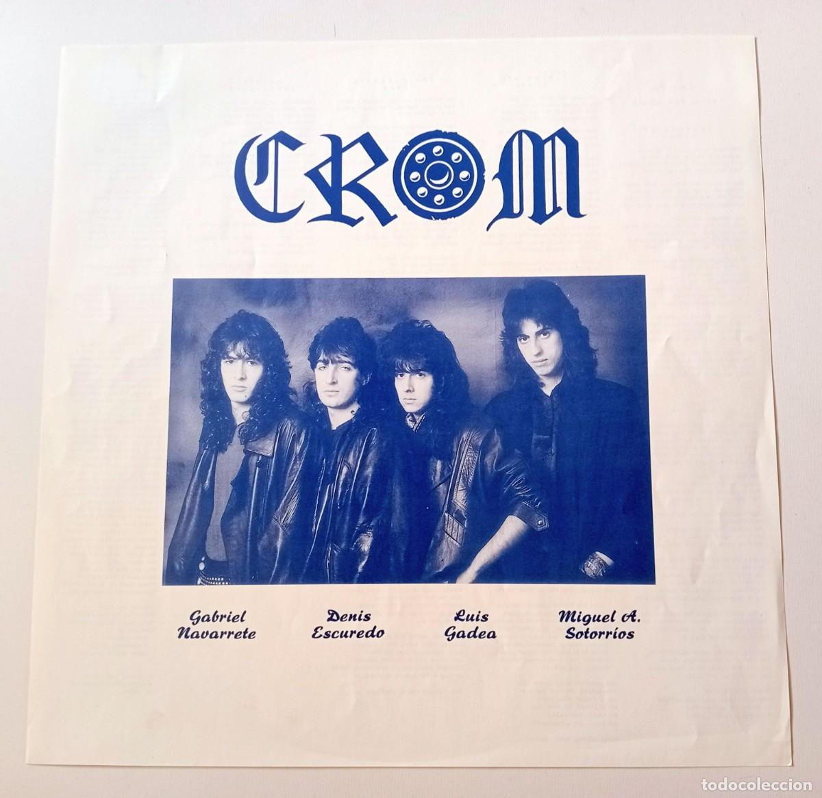 Discos de vinilo: LP CROM - STEEL FOR AN AGE - Foto 6