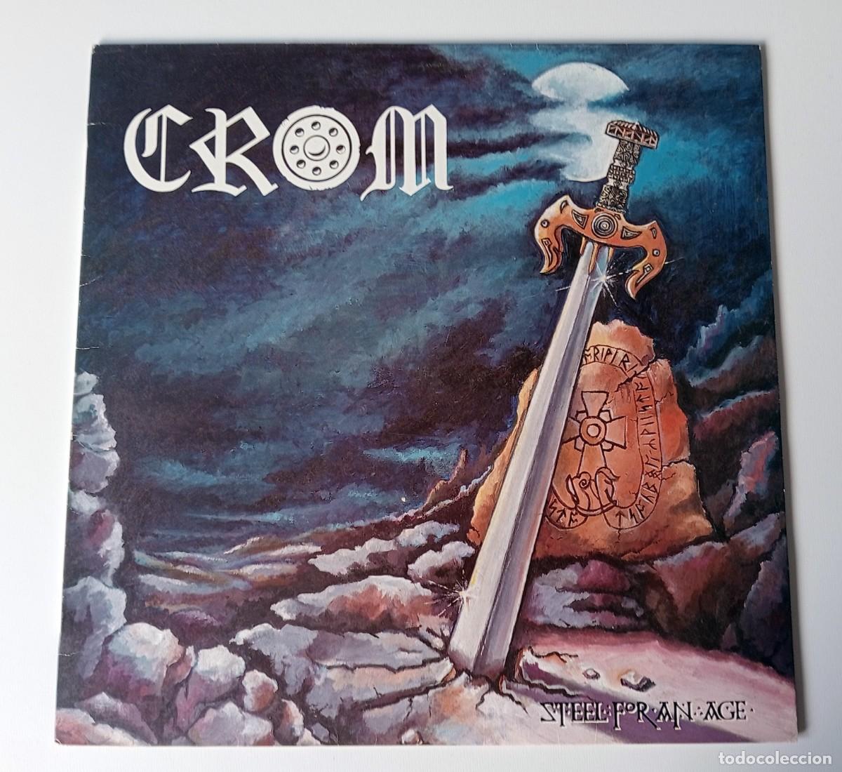 Discos de vinilo: LP CROM - STEEL FOR AN AGE - Foto 1