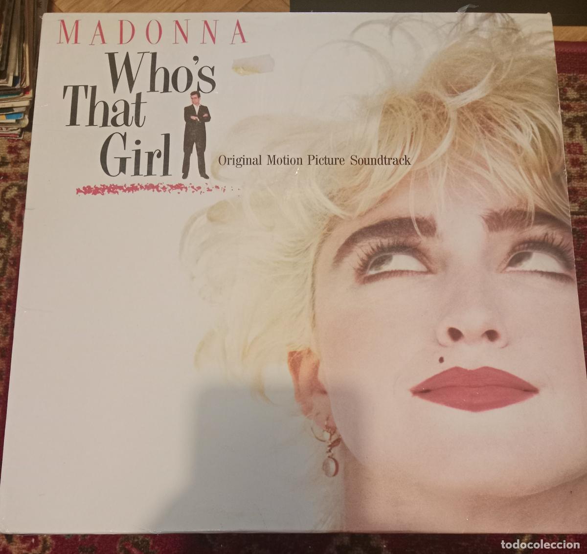 Discos de vinilo: Madonna &ndash; Who's That Girl BSO Lp Espa&ntilde;a 1987