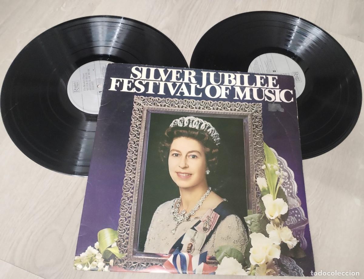 Discos de vinilo: SILVER JUBILEE - FESTIVAL OF MUSIC - 1952-1977 ..2 LP&acute;S - GATEFOLD - EDICION ENGLAND