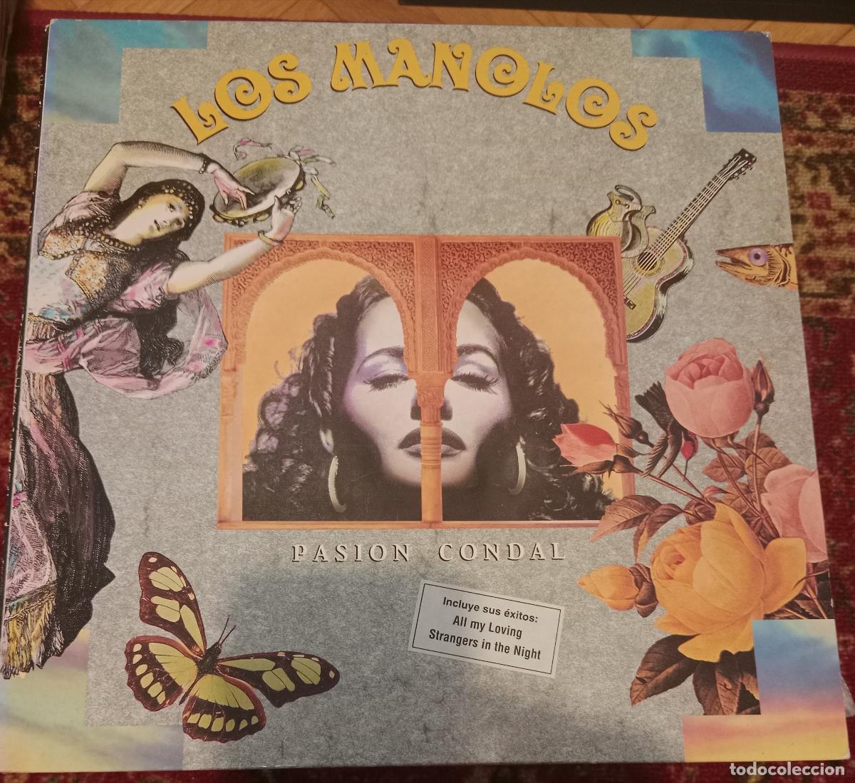 Discos de vinilo: Los Manolos &ndash; Pasion Condal Lp Espa&ntilde;a 1991