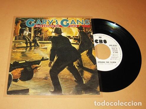 Discos de vinilo: GARY&acute;S GANG - ROCK AROUND THE CLOCK - PROMO SINGLE - 1979 - VERSION DISCO
