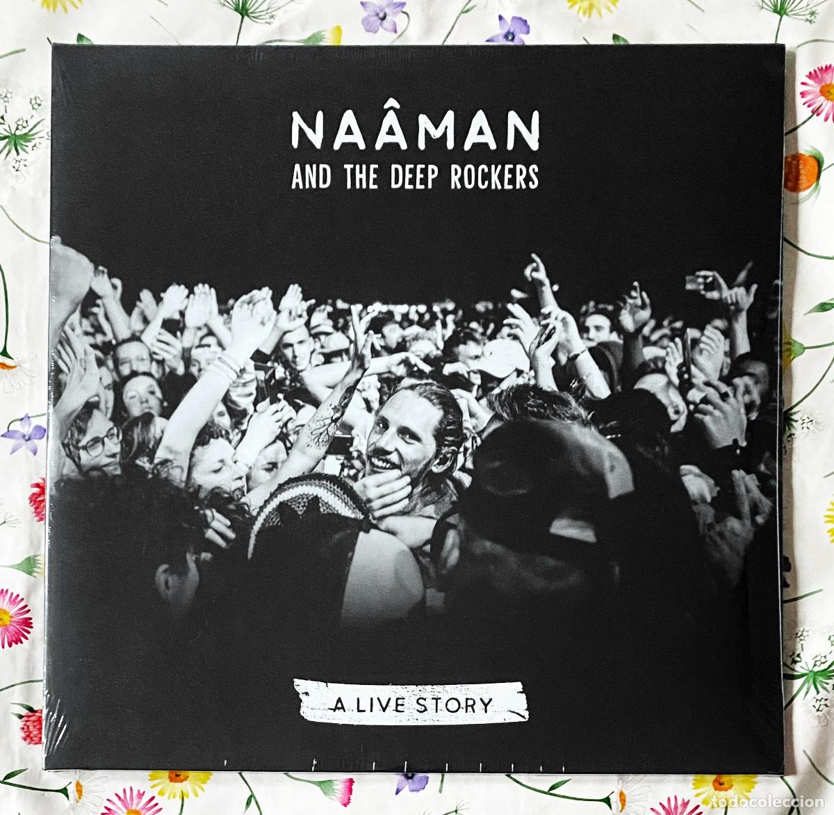Discos de vinilo: NA&Acirc;MAN, THE DEEP ROCKERS - A LIVE STORY 12'' DOBLE LP GATEFOLD PRECINTADO - ROOTS REGGAE RAGGA