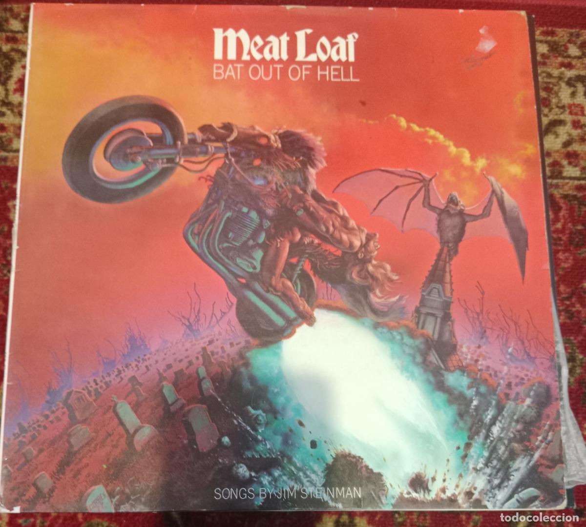 Discos de vinilo: Meat Loaf &ndash; Bat Out Of Hell Lp Espa&ntilde;a 1989