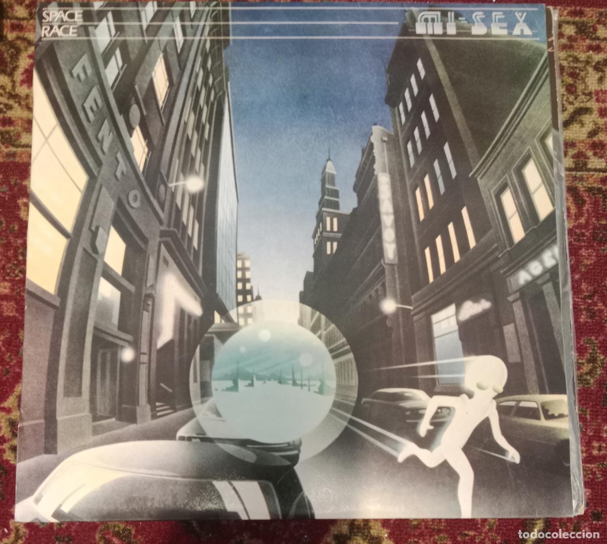 Discos de vinilo: Mi-Sex &ndash; Space Race Lp Espa&ntilde;a 1980