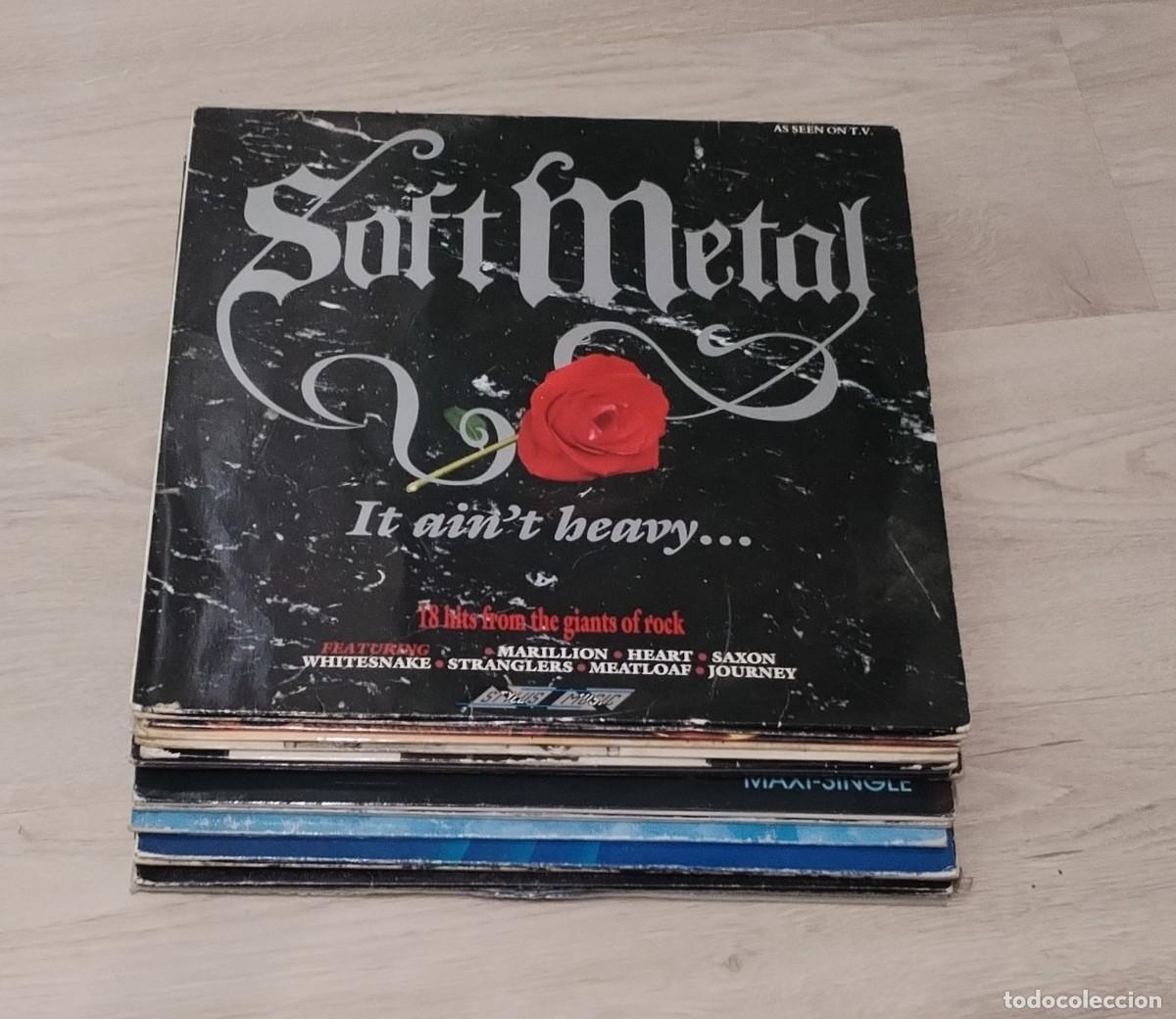 Discos de vinilo: LOTE DE 2O DISCOS DE VINILO - LP&acute;S Y MAXISINGLES DE VARIOS ESTILOS ..HARD ROCK, FUNK - JAZZ , DISCO