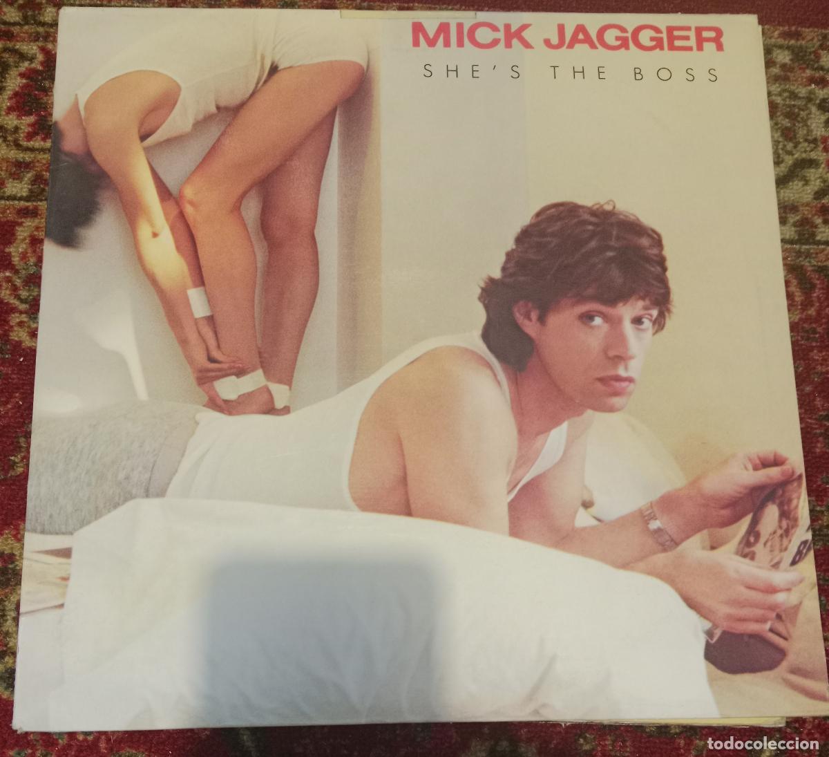 Discos de vinilo: Mick Jagger &ndash; She's The Boss Lp Espa&ntilde;a 1985