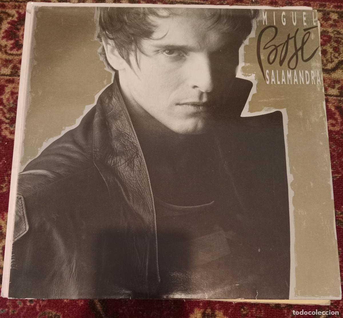 Discos de vinilo: Miguel Bos&eacute; &ndash; Salamandra Lp Espa&ntilde;a 1986