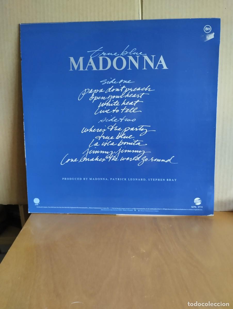 Discos de vinilo: MADONNA ---- TRUE BLUE - Foto 2