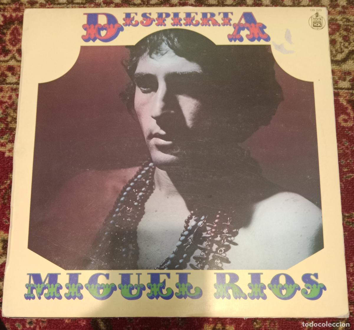 Discos de vinilo: Miguel R&iacute;os &ndash; Despierta Lp Espa&ntilde;a 1983