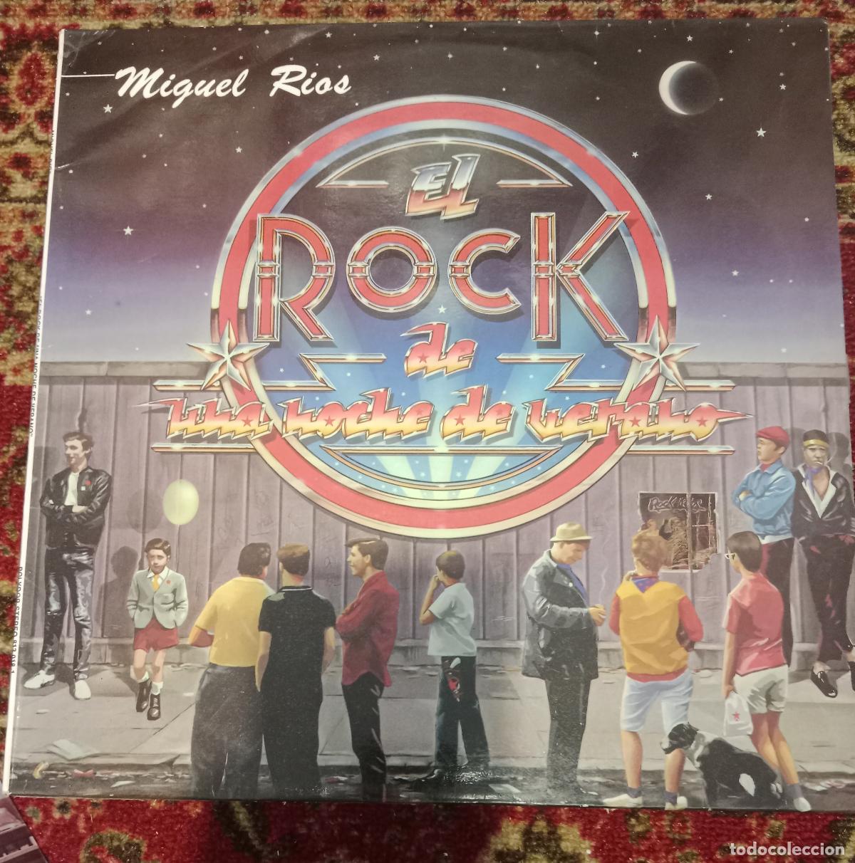 Discos de vinilo: Miguel R&iacute;os &ndash; El Rock De Una Noche De Verano Lp 1983