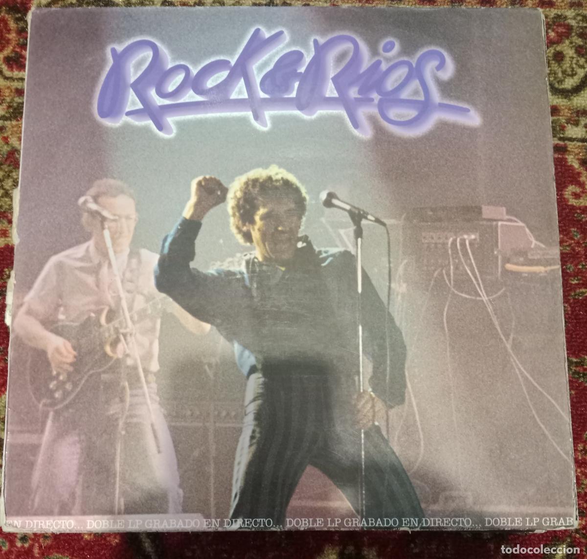 Discos de vinilo: Miguel Rios &ndash; Rock & Rios Doble Lp Espa&ntilde;a 1982