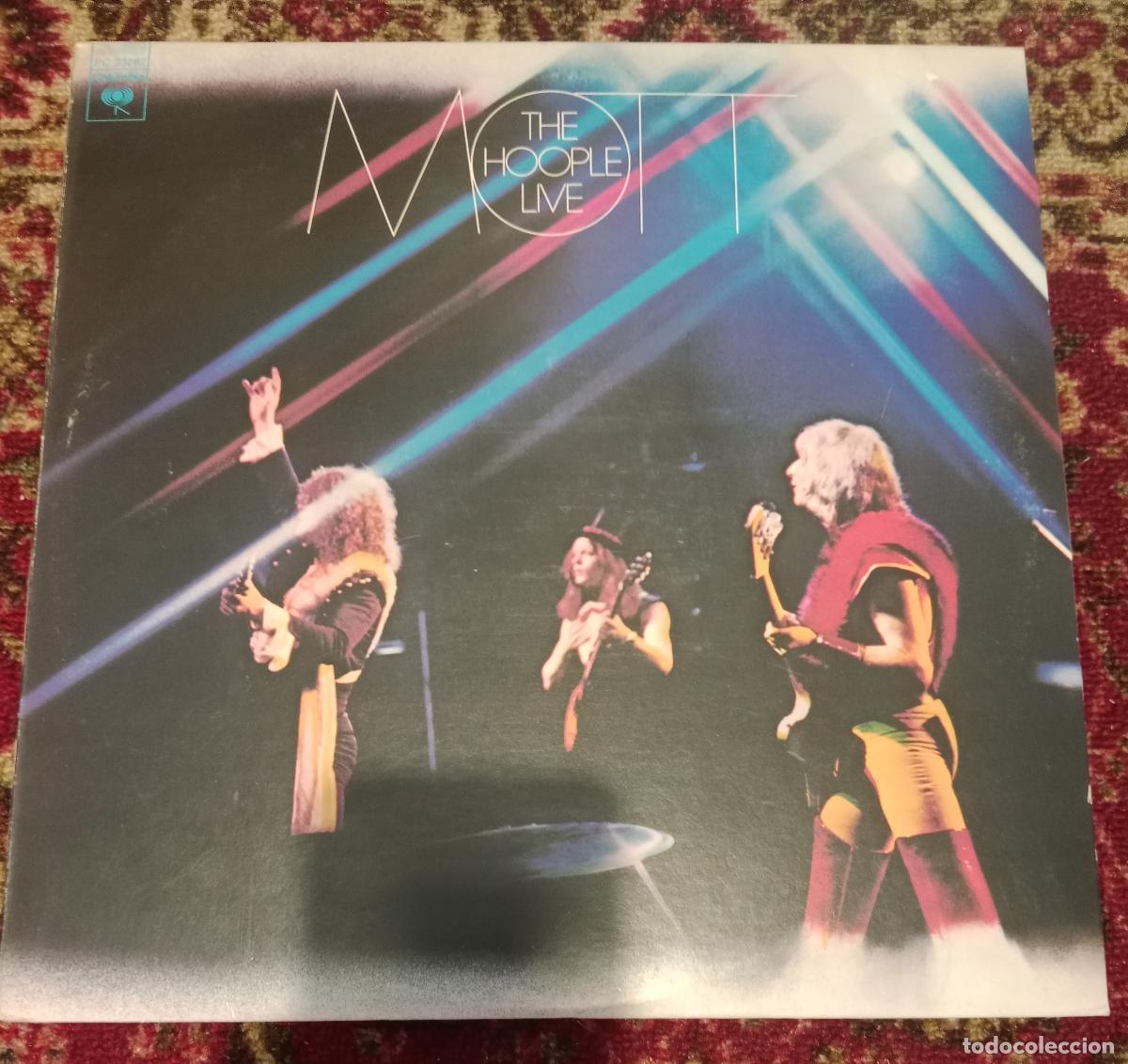 Discos de vinilo: Mott The Hoople &ndash; Mott The Hoople Live Lp EEUU 1974