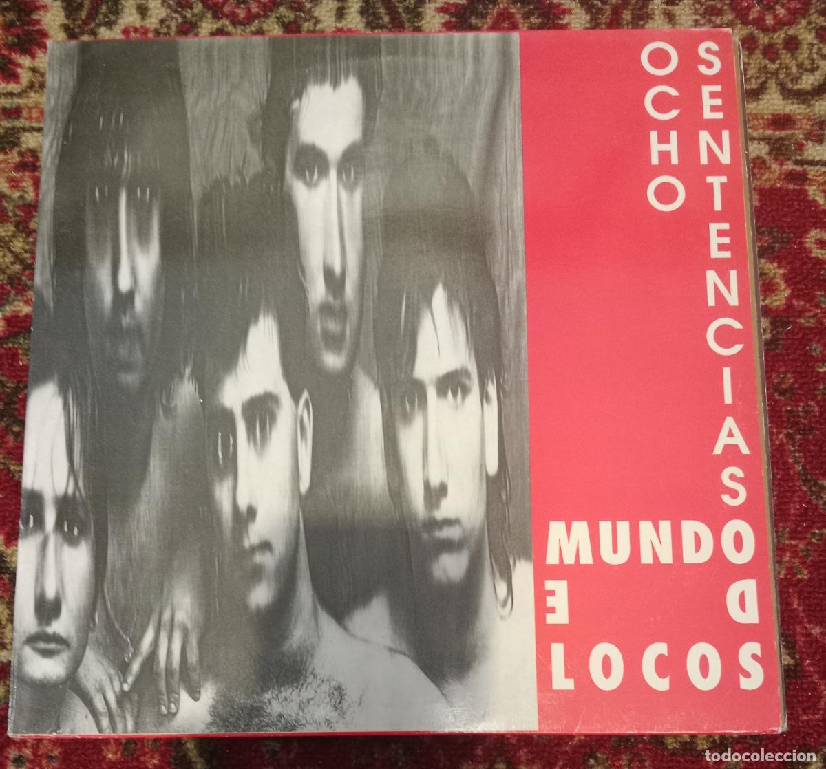 Discos de vinilo: Ocho Sentencias &ndash; Mundo De Locos Lp Espa&ntilde;a 1992
