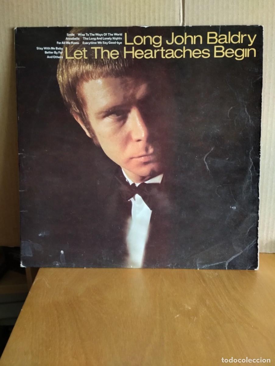 Discos de vinilo: LONG JOHN BALDRY ---- LET THE HEARTACHES BEGIN - Foto 1