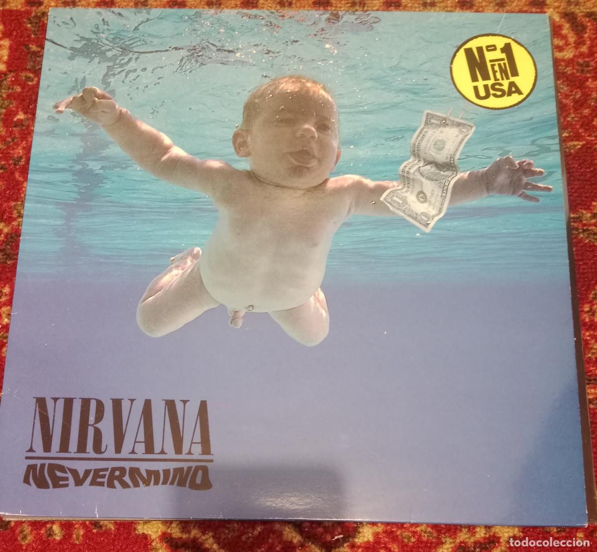 Discos de vinilo: Nirvana &ndash; Nevermind Lp Espa&ntilde;a 1991