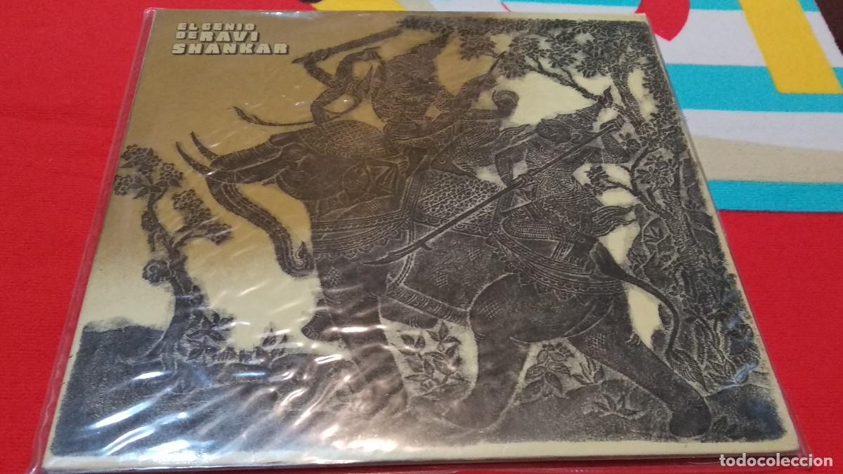 Discos de vinilo: El Genio De Ravi Shankar - DOBLE LP CBS 1973 - SITAR INDIO - NOTAS INTRODUCTORIAS 2 DISCOS