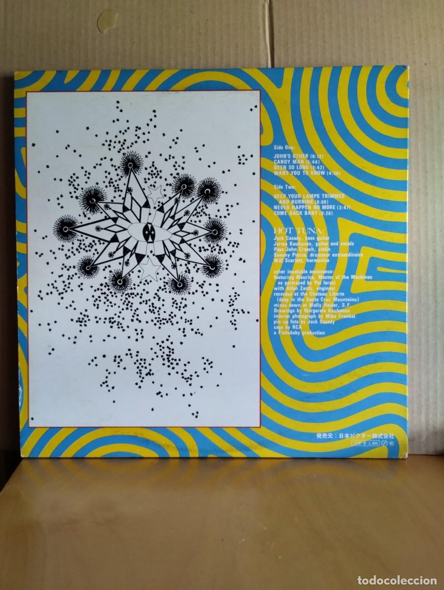 Discos de vinilo: HOT TUNA ----- FIRST PULL UT,THEN PULL DOWN - Foto 2