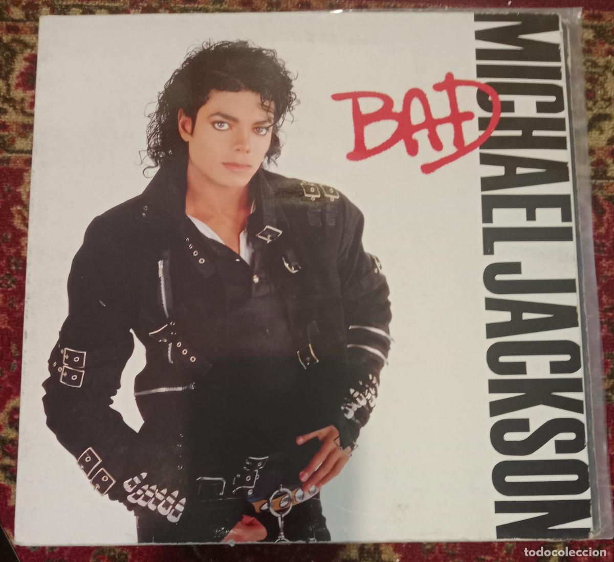 Discos de vinilo: Michael Jackson - Bad Lp Espa&ntilde;a 1987