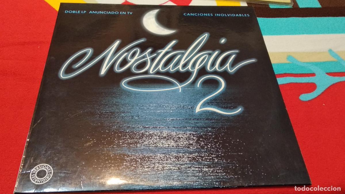 Discos de vinilo: NOSTALGIA 2 CANCIONES INOLVIDABLES DOBLE LP 1991 - POLYSTAR - 2 DISCOS