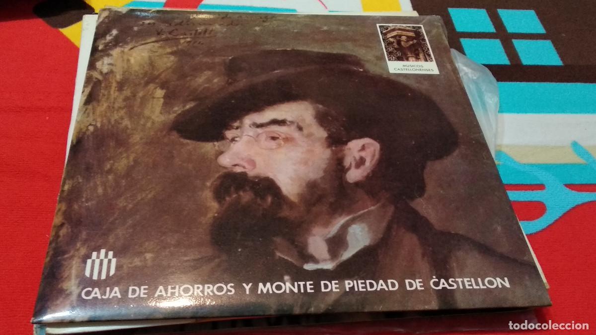 Discos de vinilo: ORQUESTA DE PULSO Y PUA FRANCISCO TARREGA - LP 1986 CAJA DE AHORROS Y MONTE DE PIEDAD DE CASTELLON