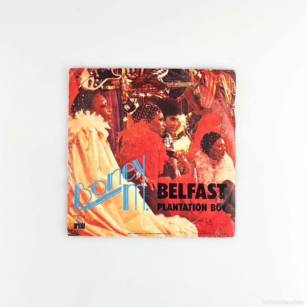 Discos de vinilo: SINGLE. Boney M. Belfast - Foto 2