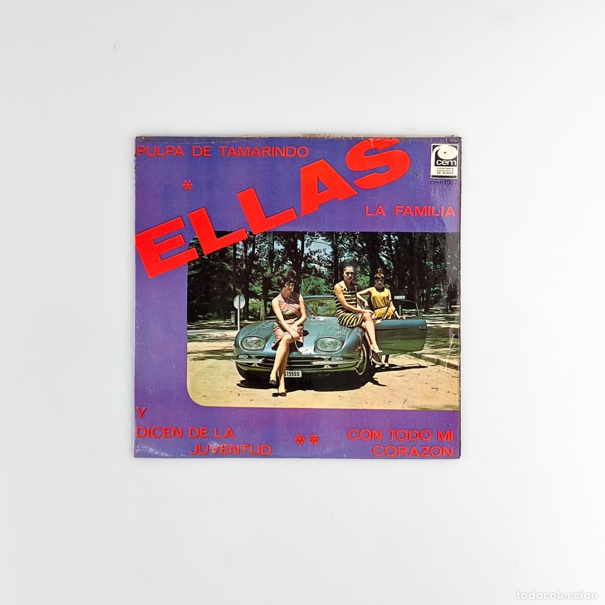 Discos de vinilo: SINGLE. Ellas. Pulpa De Tamarindo - Foto 1