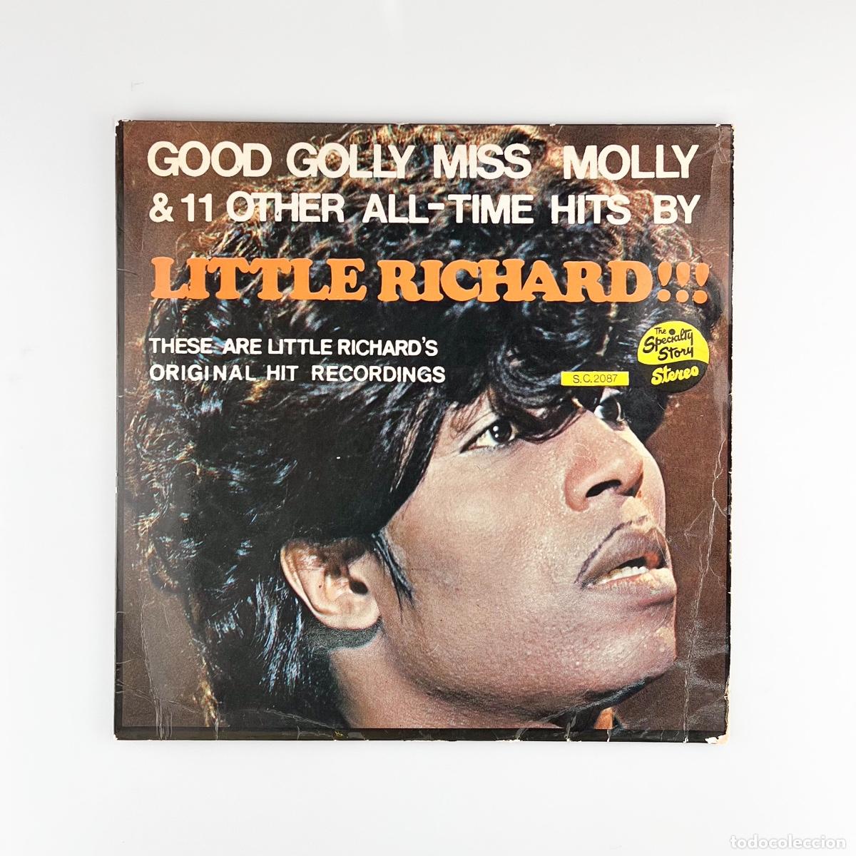 Discos de vinilo: LP. Little Richard. Good Golly Miss Molly & 11 Other All-Time Hits