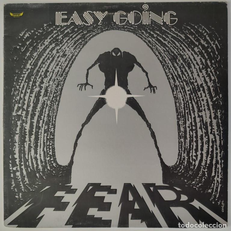 Discos de vinilo: Easy going. Fear. Banana records, Italia 1979 LP + encarte (cubierta con relieve)