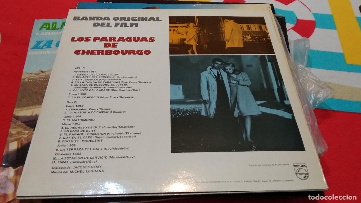 Discos de vinilo: Historia De La M&uacute;sica En El Cine &ndash; 8 - Michel Legrand &ndash; Les Parapluies De Cherbourg - LP
