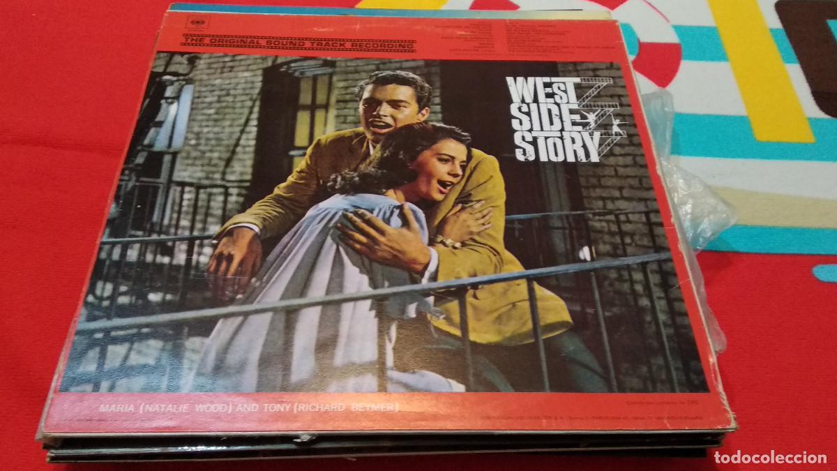 Discos de vinilo: HISTORIA DE LA MUSICA EN EL CINE. BELTER. N&ordm; 4. WEST SIDE STORY - LP