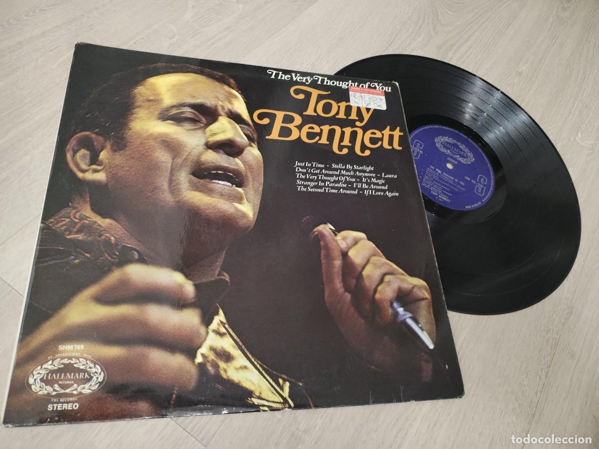 Discos de vinilo: TONY BENNETT - THE VERY THOUGHT OF YOU .. LP FR HALLMARK - PICKWICK .. U.K 1967 - BUEN ESTADO