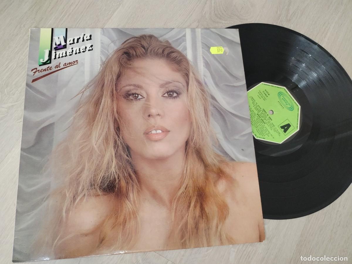 Discos de vinilo: MARIA JIMENEZ - FRENTE AL AMOR ...LP DE MOVIEPLAY - 1981 EL CAMBIO DRASTICO DE MARIA .. BUEN ESTADO