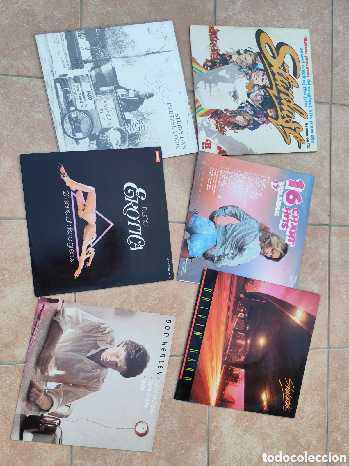 Discos de vinilo: Lote de 6 discos pop ingles