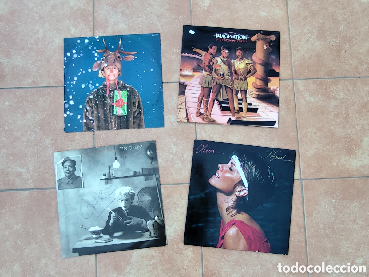 Discos de vinilo: Lote discos pop ingles