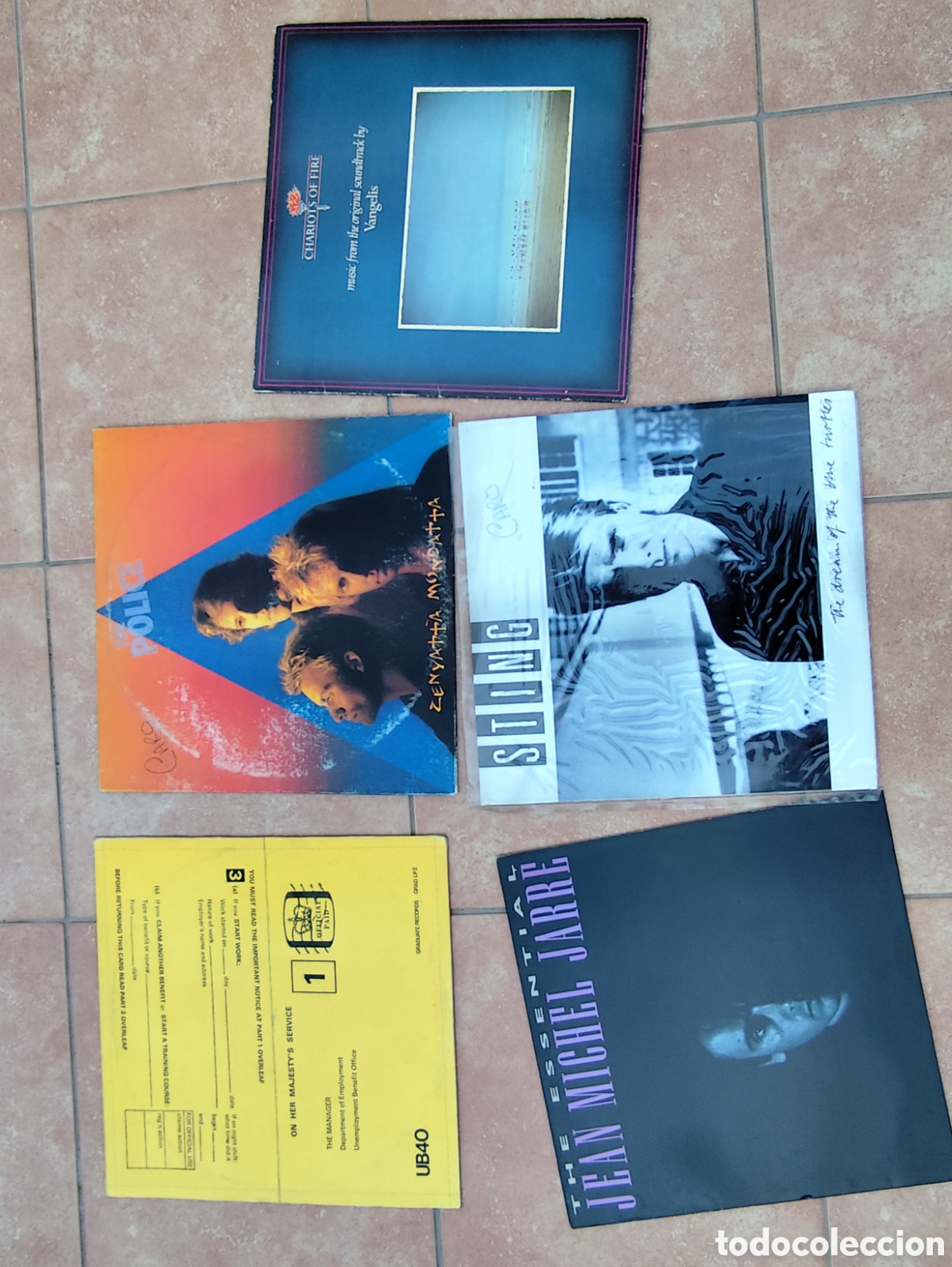 Discos de vinilo: Lote discos pop ingles