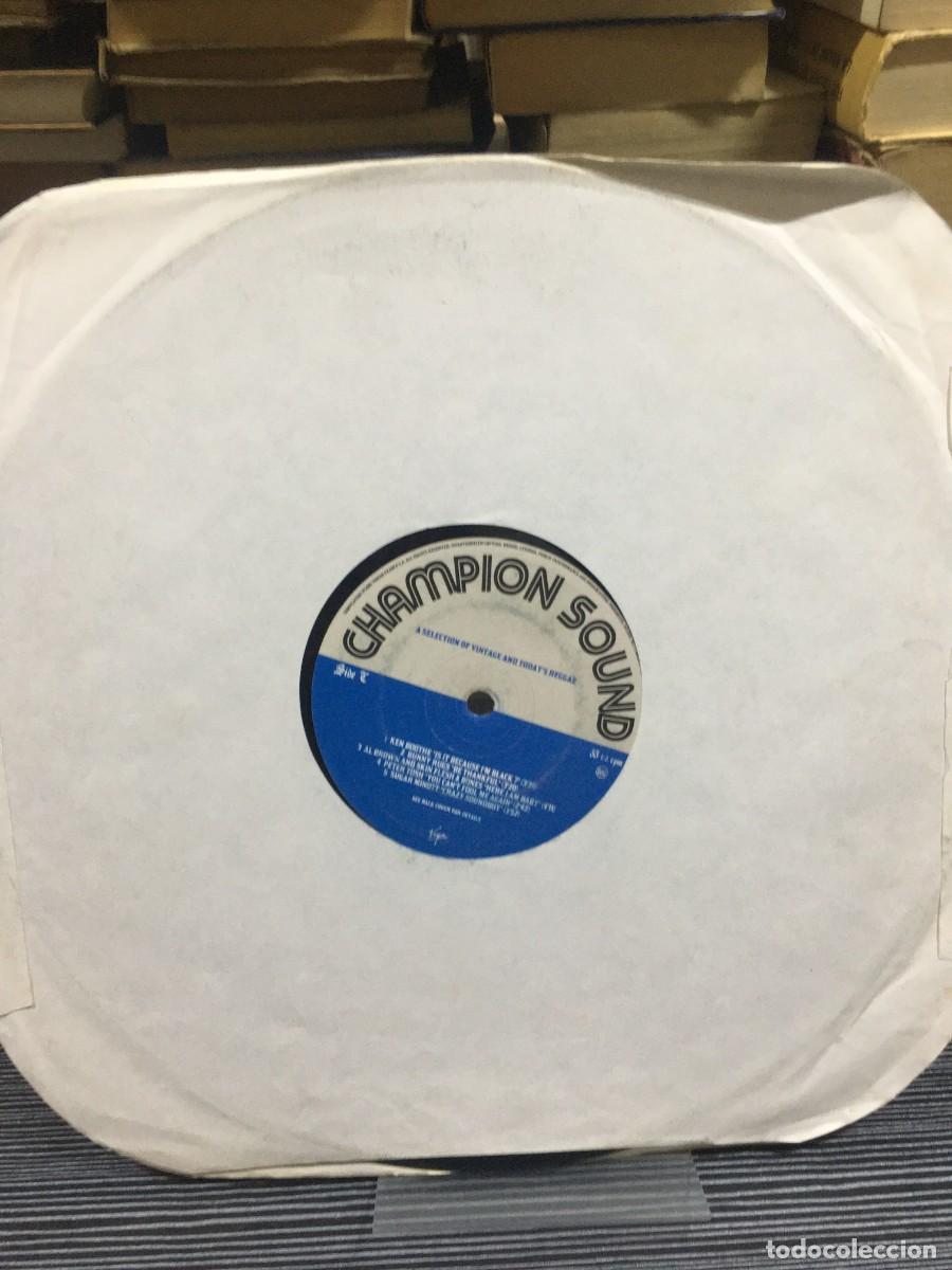 Discos de vinilo: Champion Sound (A Selection of Vintage and Today's Reggae) Varios Artistas (Reggae/Dub Compilaci&oacute;n)