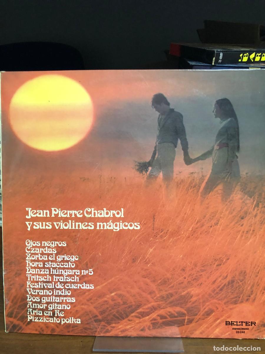 Discos de vinilo: Jean Pierre Chabrol y sus violines m&aacute;gicos Jean Pierre Chabrol