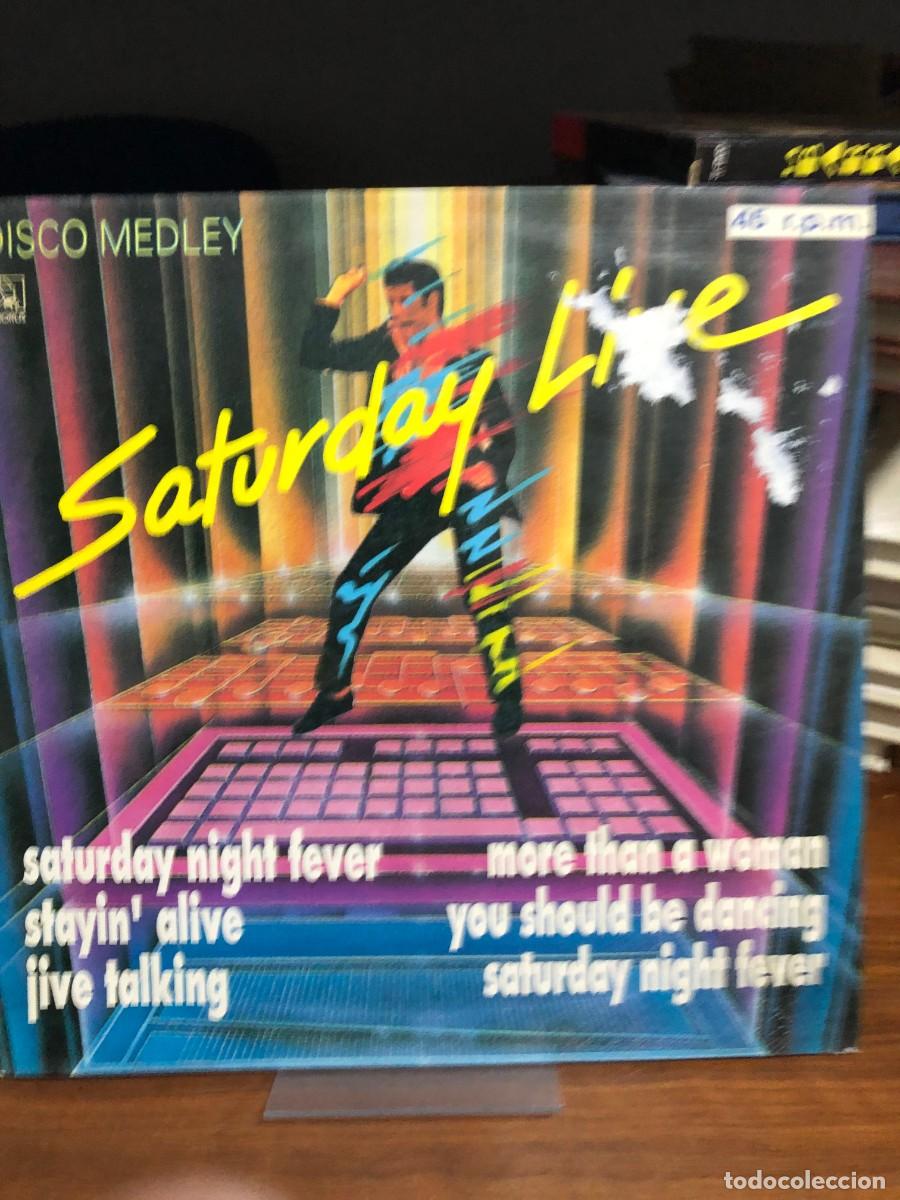 Discos de vinilo: Saturday Live - Disco Medley (Maxi 45 r.p.m.)