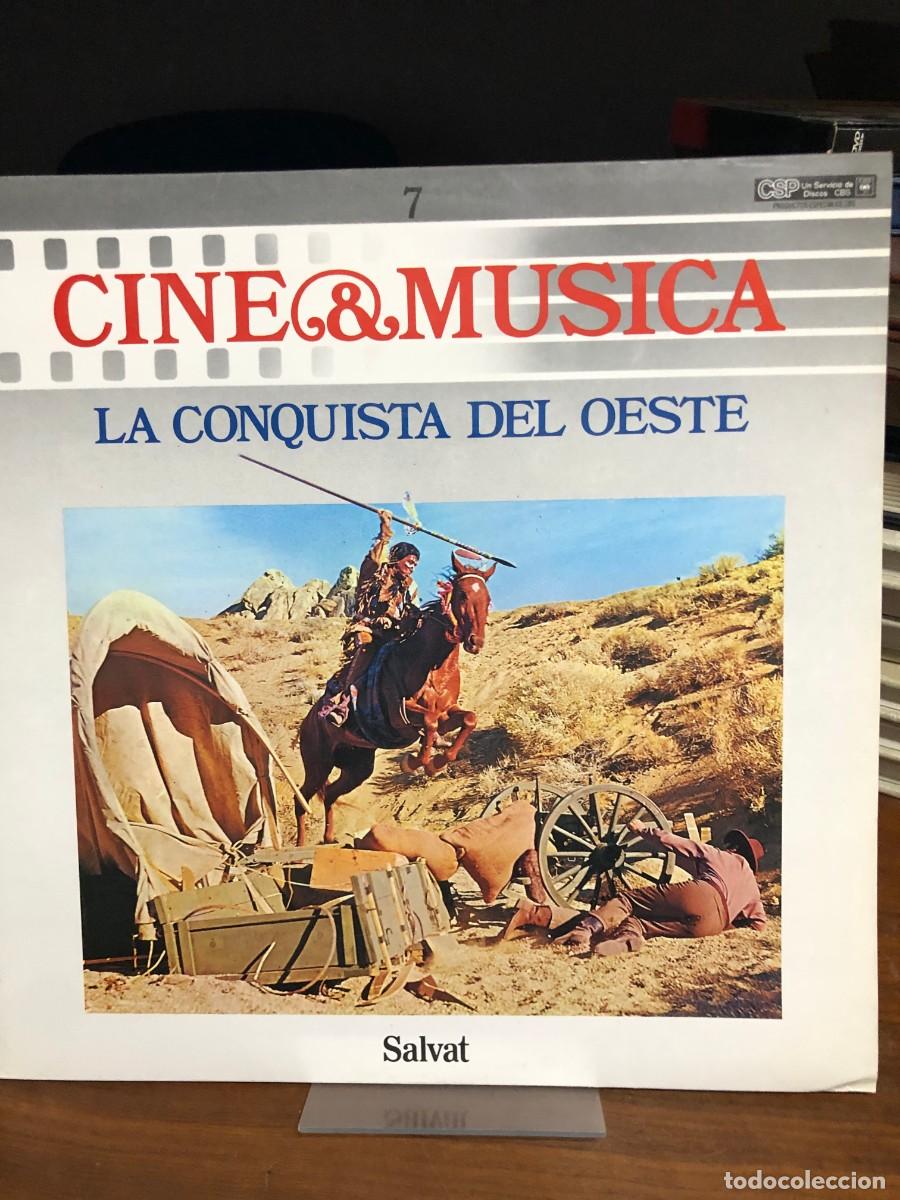 Discos de vinilo: La Conquista del Oeste Varios (M&uacute;sica de Westerns)