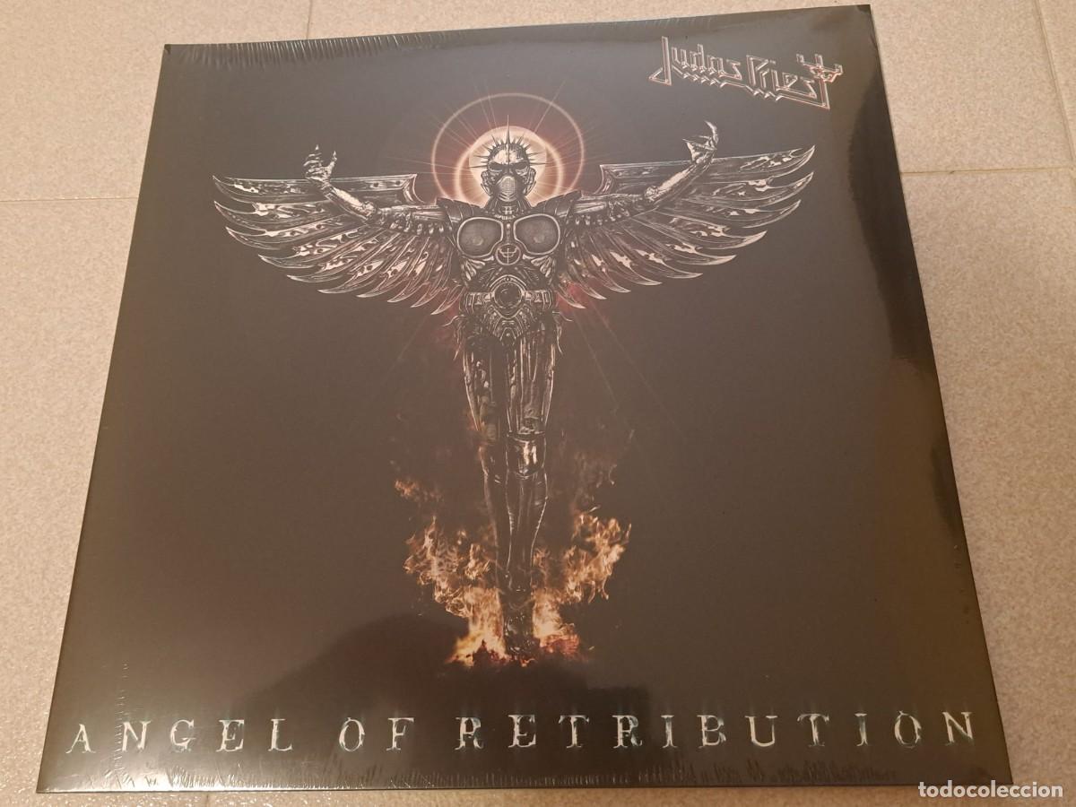 Discos de vinilo: JUDAS PRIEST - 2 LP - ANGEL OF RETRIBUTION - EDICION 2010 BACK ON BLACK - PRECINTADO