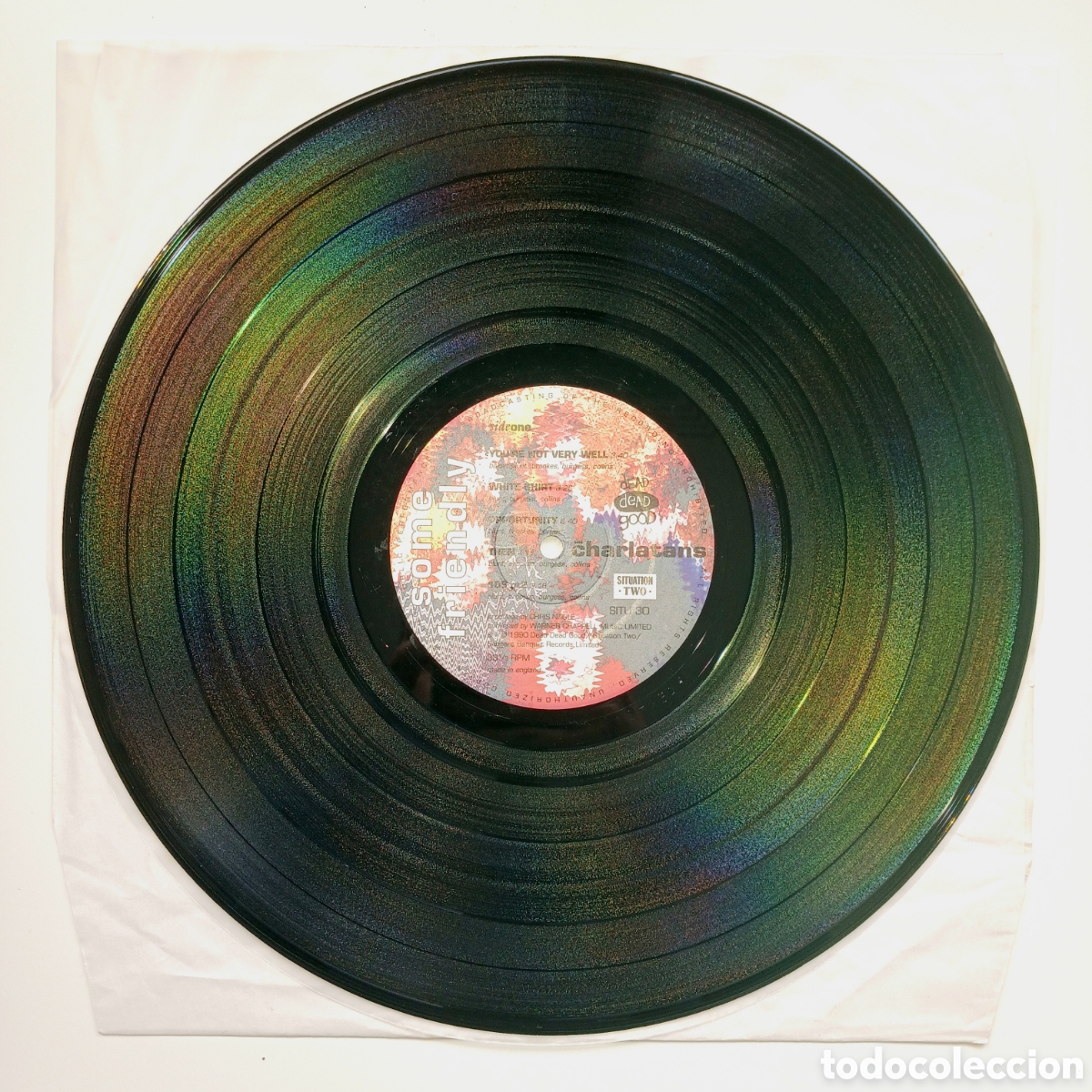 Discos de vinilo: Vinilo &rdquo;Some Friendly&rdquo; de The Charlatans, 1990. - Foto 7