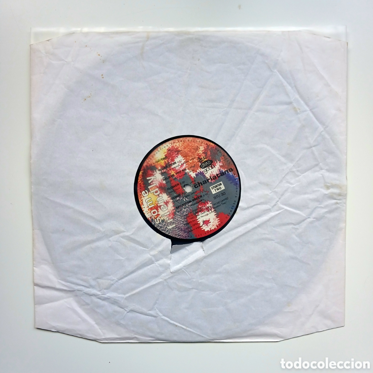 Discos de vinilo: Vinilo &rdquo;Some Friendly&rdquo; de The Charlatans, 1990. - Foto 17