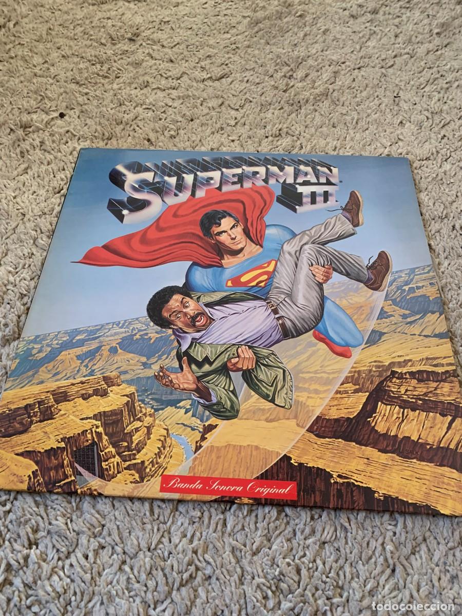 Discos de vinilo: LP. BSO. SUPERMAN III-3. MUY BUENA CONSERVACION